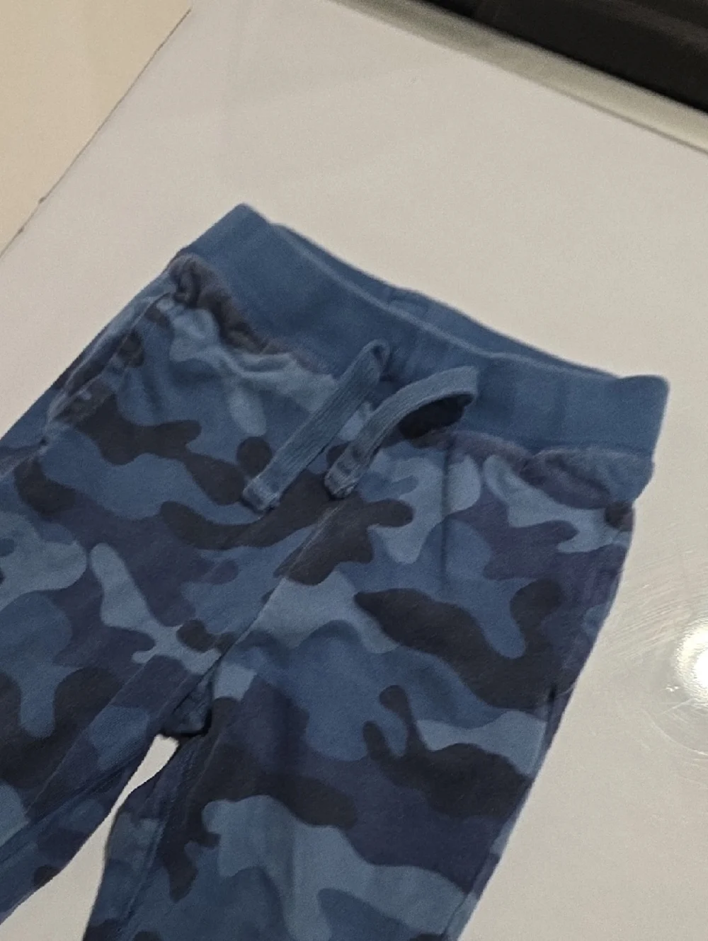 Blue Camo Jogger Pants Gap Size 2 Toddler